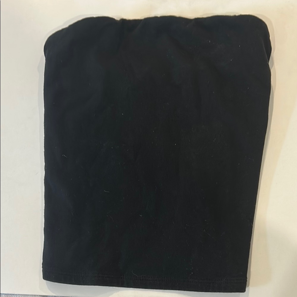 Garage Black Crop Top